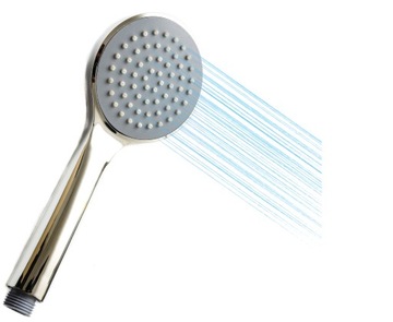 ZESTAW PRYSZNICOWY SŁUCHAWKA ANTI CALC 1F WĄŻ STALOWY