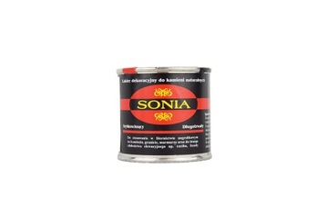 Lakier do kamieni naturalnych SONIA czarny