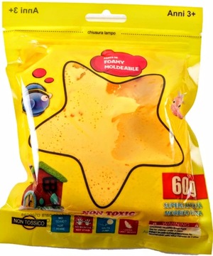 MAGICZNA MASA PLASTYCZNA CIASTOLINA PIANKOLINA PLASTELINA POLIMEROWA 60G