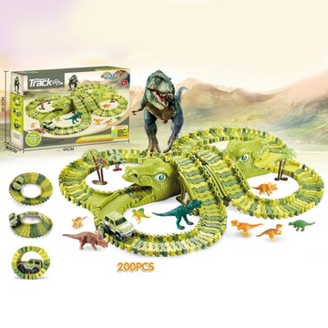 ГОНОЧНАЯ ТРАССА ДИНОЗАВРОВ ДИНОПАРК 229 шт. XXXL 300 см