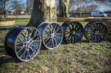 4× DISK HLINÍK CARBONADO SHINE 9.5" X 19" 5X120 ET 40