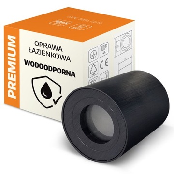 Lampa Łazienkowa Plafon Tuba WODOSZCZELNA - IP44
