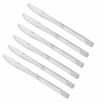 НАБОР ОБЕДЕННЫХ НОЖЕЙ ИЗ НЕРЖАВЕЮЩЕЙ СТАЛИ 6 ШТ.