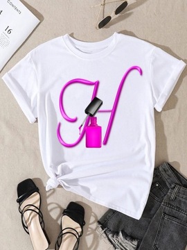 Y2k T-shirty Moda damska koszulka nazwa własna lit