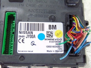 MODUL ŘÍZENÍ BSI KOLEOS 2.0 DCI 284B1 JY00A