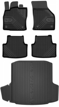 Set 77 Koberce a rohože Škoda Octavia 3 Lb 2016-2020