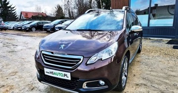 Peugeot 2008 I SUV 1.6 VTi 120KM 2014 Peugeot 2008 BENZYNA PANORAMA alcantara nawigacja super oakzja, zdjęcie 2