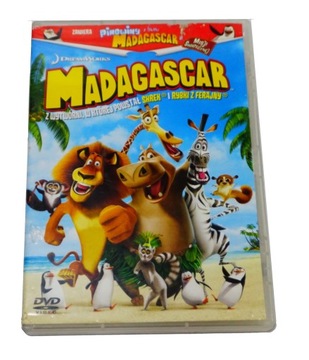 DVD с фильмом «Мадагаскар»