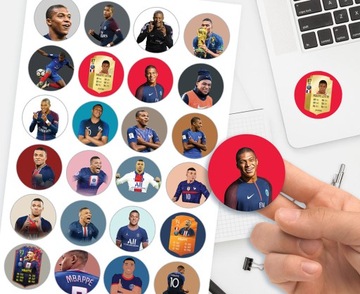 ZESTAW NAKLEJKI + TATUAŻE DLA DZIECI DZIECIĘCE MBAPPE JAKOŚĆ