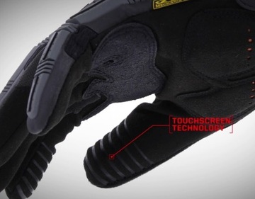 Rękawice Rękawiczki Taktyczne Mechanix Wear M-Pact Black/Grey M