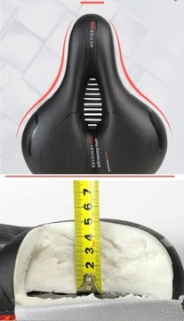 Удобное велосипедное сиденье, мягкие и удобные вентиляционные отверстия.