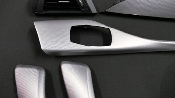 BMW F20 F21 F22 DEKORY LISTWY OZDOBNE DESKI DRZWI ALU HEXAGON KOMPLET