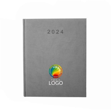 Organizer tygodniowy A4 2024 z kolorowym nadrukiem