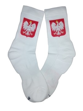 SKARPETY SKARPETKI SPORTOWE KBICA POLSKA r.35-38