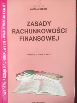 ZASADY RACHUNKOWOŚCI FINANSOWEJ EKA.07 wyd. 2024