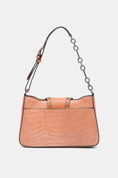 FRENCH CONNECTION ROSIE CROCO SHOULDER BAG TOREBKA KLASYCZNA ĆWIEKOWANA