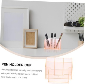 Держатель для кистей для макияжа, кружка с держателем для маникюрного карандаша
