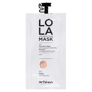 ARTEGO LOLA MASKA TONUJĄCA CARAMEL NATURA 94% 20ml