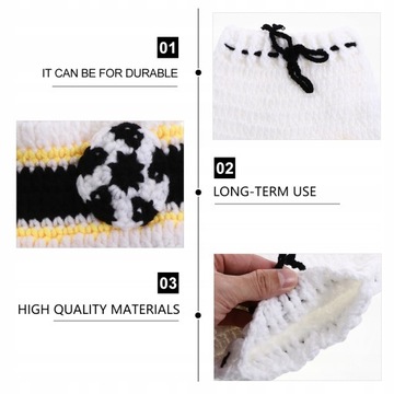 Вязаные шорты, шапка и комплект футбольной формы