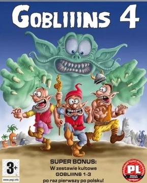 Gobliiins 4 & Gobliiins 1-3 PC WERSJA POLSKA DVD