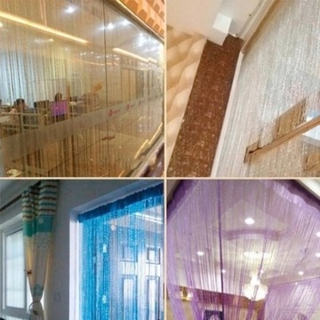Нитка дверных бусин для комнаты.
