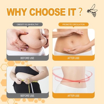 Plastry wyszczuplające z jadem pszczelim - 3 box - 21pcs