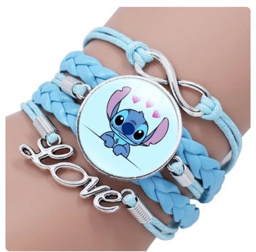 Lilo i Stich łańcuszek biżuteria bransoletka disney dla dziewczynki