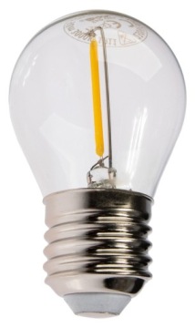 Żarówka LED E27 filament 1,3W 3000K do girlandy Rodzaj LED
