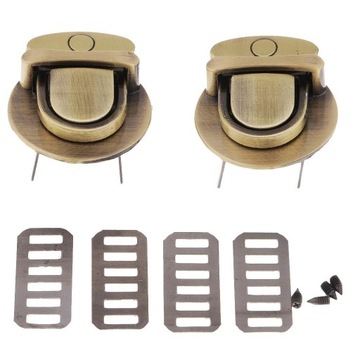 Застежка Tuck Lock для бронзового раунда