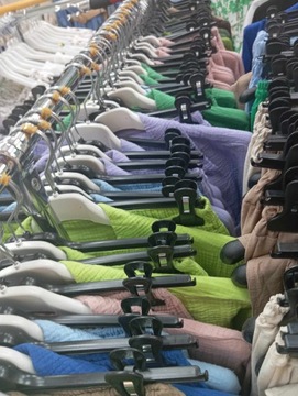 Муслиновый КОМПЛЕКТ, рубашка, свободные брюки, зеленый