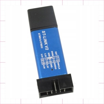 ST-Link V2 Программатор для STM32 и STM8 Отладчик JTAG SWIM USB + кабели