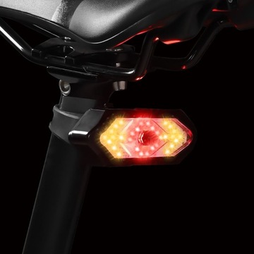 ВЕЛОСИПЕДНЫЕ СИГНАЛЫ ПОВОРОТОВ, ЗАДНЯЯ СВЕТОДИОДНАЯ СИГНАЛИЗАЦИЯ