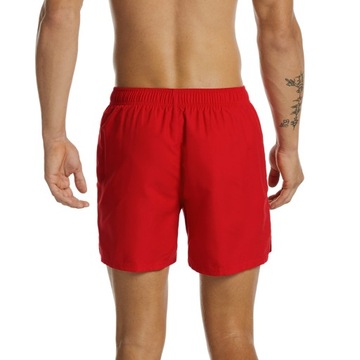Spodenki kąpielowe męskie Nike Volley Short czerwone NESSA560 614 2XL