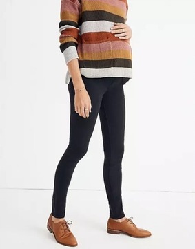MADEWELL MATERNITY SPODNIE JEANSOWE W25