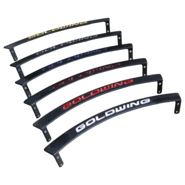 Накладка с логотипом на разъеме руля Красная Honda Goldwing GL 1800 Gift