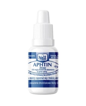 APHTIN 10G PŁYN DO JAMY USTNEJ ODKAŻAJĄCY 10 ml