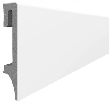 Listwa przypodłogowa ESPUMO 201 VOX ESP Biała Listwy do Paneli 2.4metra