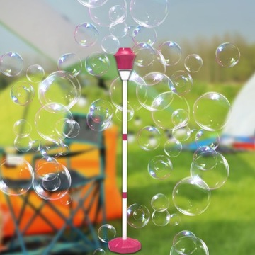 Игрушка для изготовления пузырей, летние игрушки, стоячий диспенсер для пузырей высотой 47 дюймов, красный