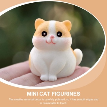 Ozdoba dla lalek kota Mini figurki zwierząt Kot reklama