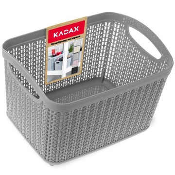 KOSZYK PLASTIKOWY PUDEŁKO POJEMNIK 6,6L KOLORY