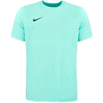 KOSZULKA MĘSKA NIKE PARK VII T-SHIRT SPORTOWY DRI-FIT TURKUSOWY r.L