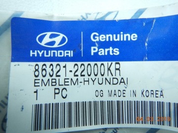 ZNAK ZNAKY KRYT HYUNDAI ACCENT 94-99