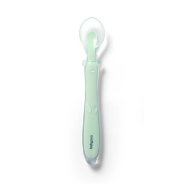 Ложечка для дітей силіконова Babyono еластична м'ятна 785/02