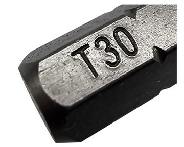 TX30 НАКОНЕЧНИКИ ДЛЯ ОТВЕРТКИ 25 мм STAR TORX COBIT 1 шт.