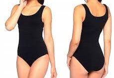 Body Damskie Bawełniane XL/2XL czarne