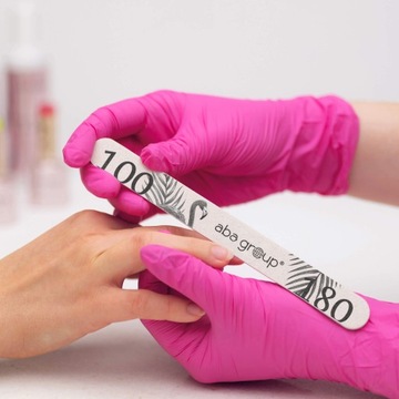 Pilnik do Paznokci Prosty 100/180 Slim Aba Group