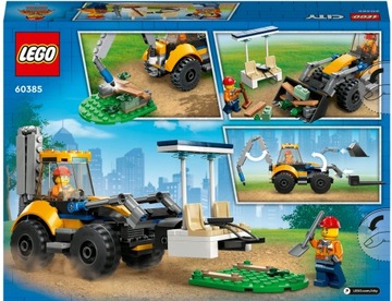 LEGO City Koparka 60385 ZESTAW KLOCKÓW NA PREZENT DLA DZIECI