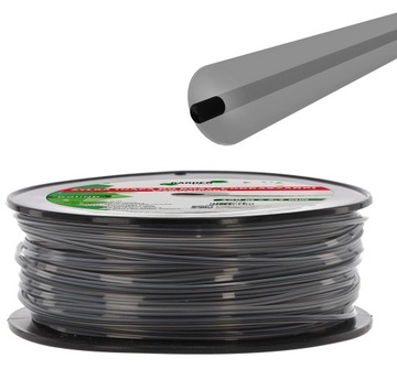ŻYŁKA KOSY WZMACNIANA Z DRUTEM 2,7MM 100M ZBROJONA