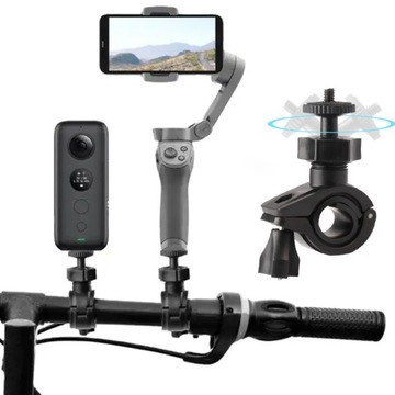 Uchwyt Rowerowy 1/4 cala DJI Insta360 One X Sports Camera OSMO Mobile 2 3