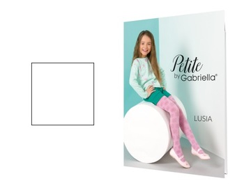 Gabriella Rajstopy Lusia BIANCO roz. 3 140-146
